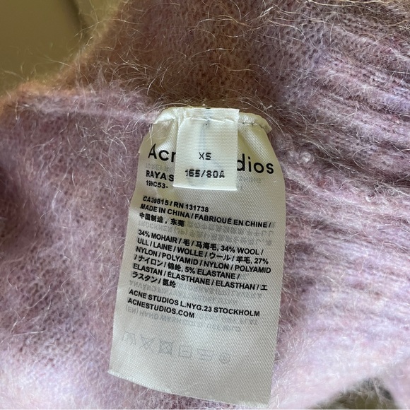 Acne Studios Raya Mohair cardigan - Picture 6 of 9